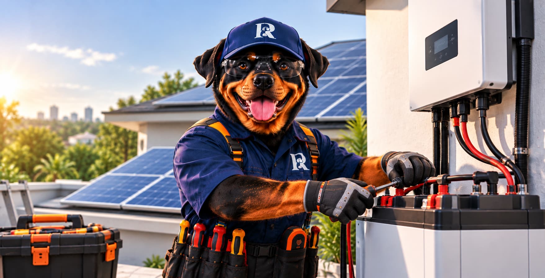 Solar and Battery Installation